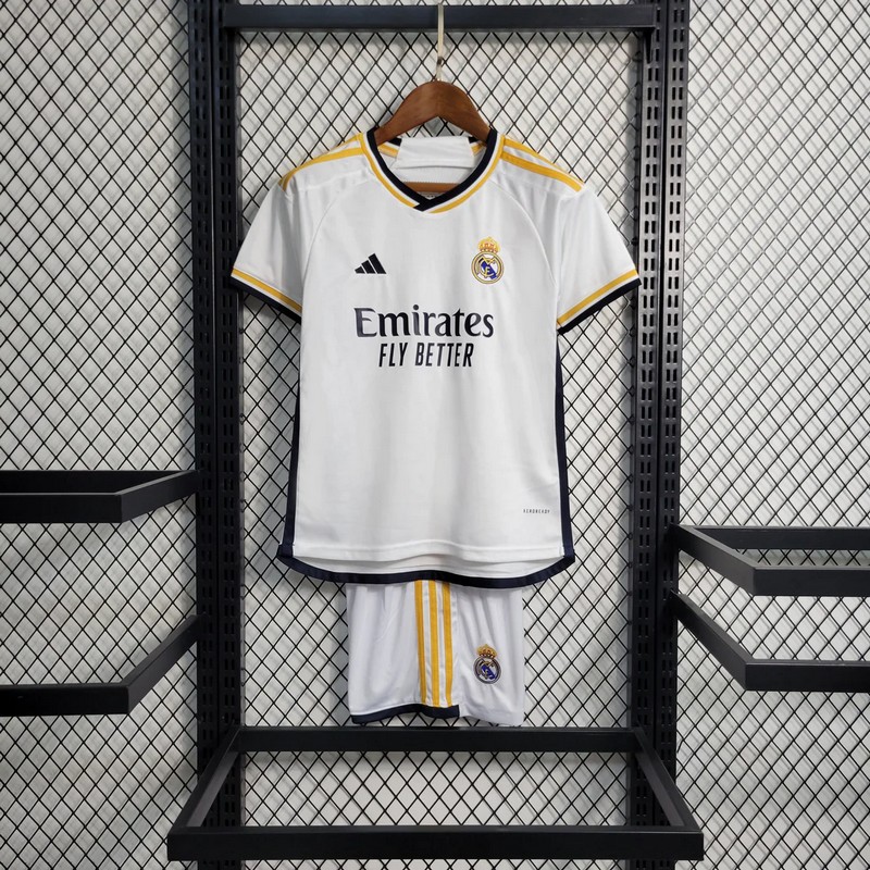 Maillot et short Real Madrid 2023/2024 – Enfant – Domicile