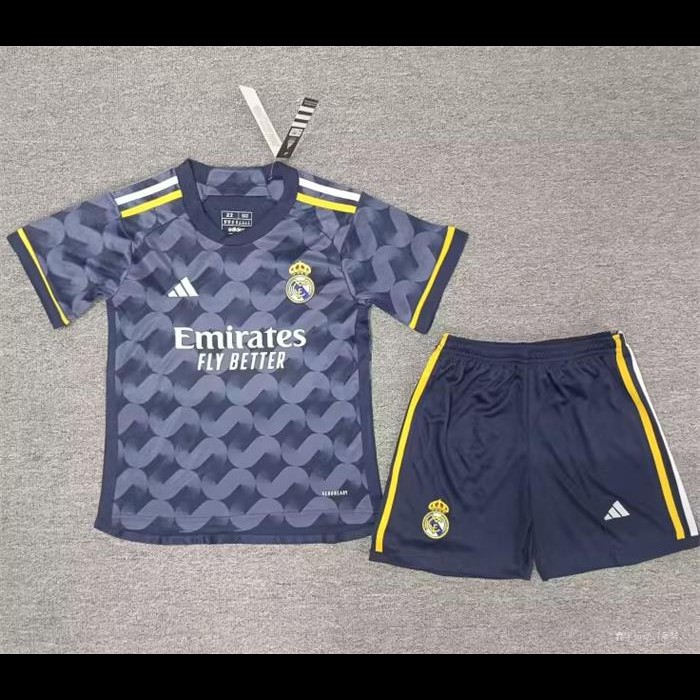 Maillot et short Real Madrid 2023/2024 – Enfant – Extérieur