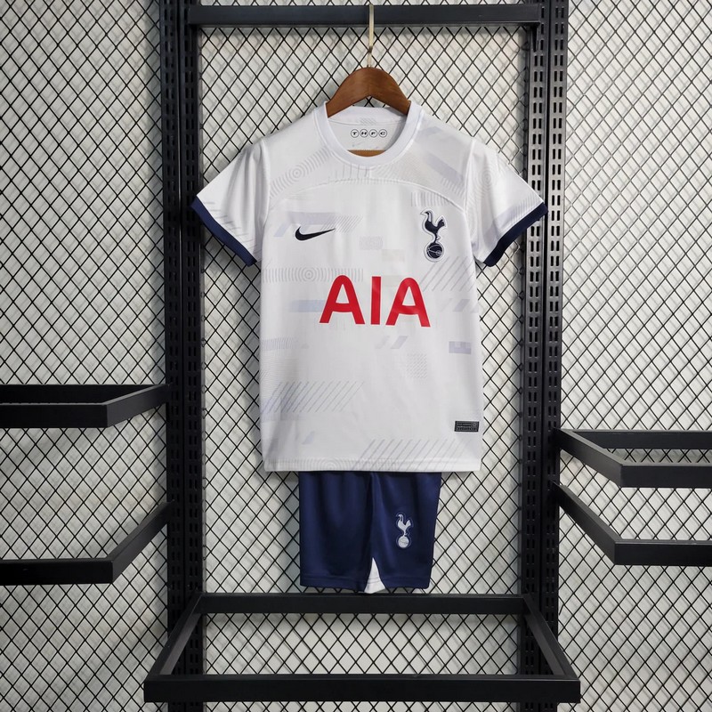 Maillot et short Tottenham 2023/2024 – Enfant – Domicile