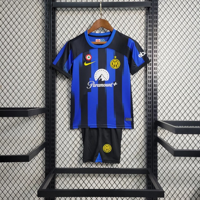 Maillot et short Inter Milan 2023/2024 – Enfant – Domicile