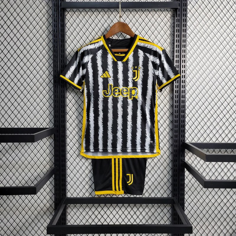 Maillot et short Juventus Turin 2023/2024 – Enfant – Domicile