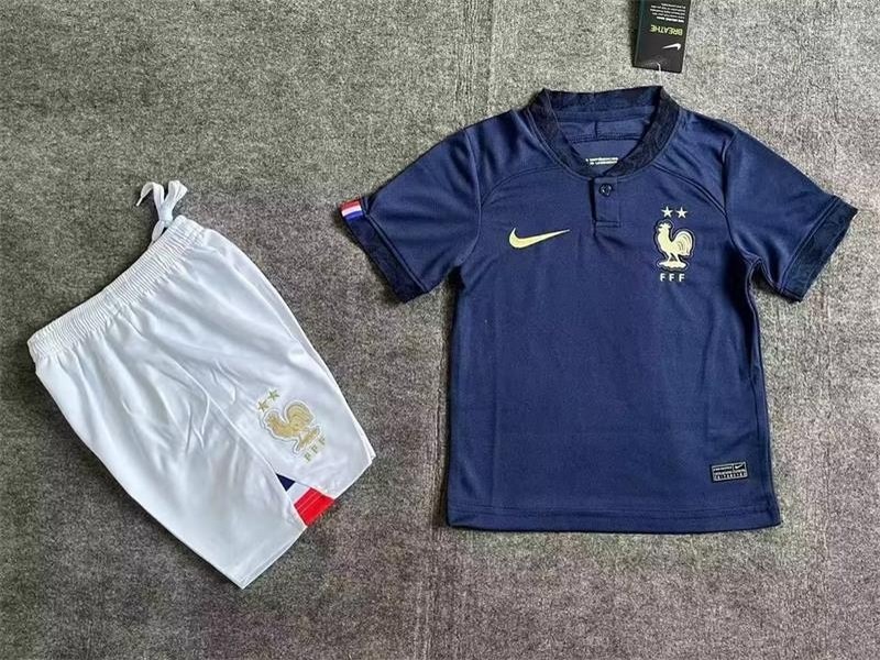 Maillot et short France 2022/2023 – Enfant – Domicile