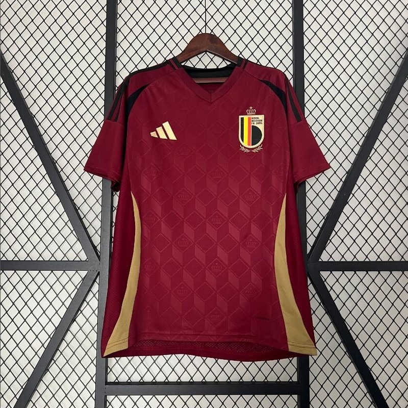 Maillot Belgique 2024/2025 – Homme – Domicile